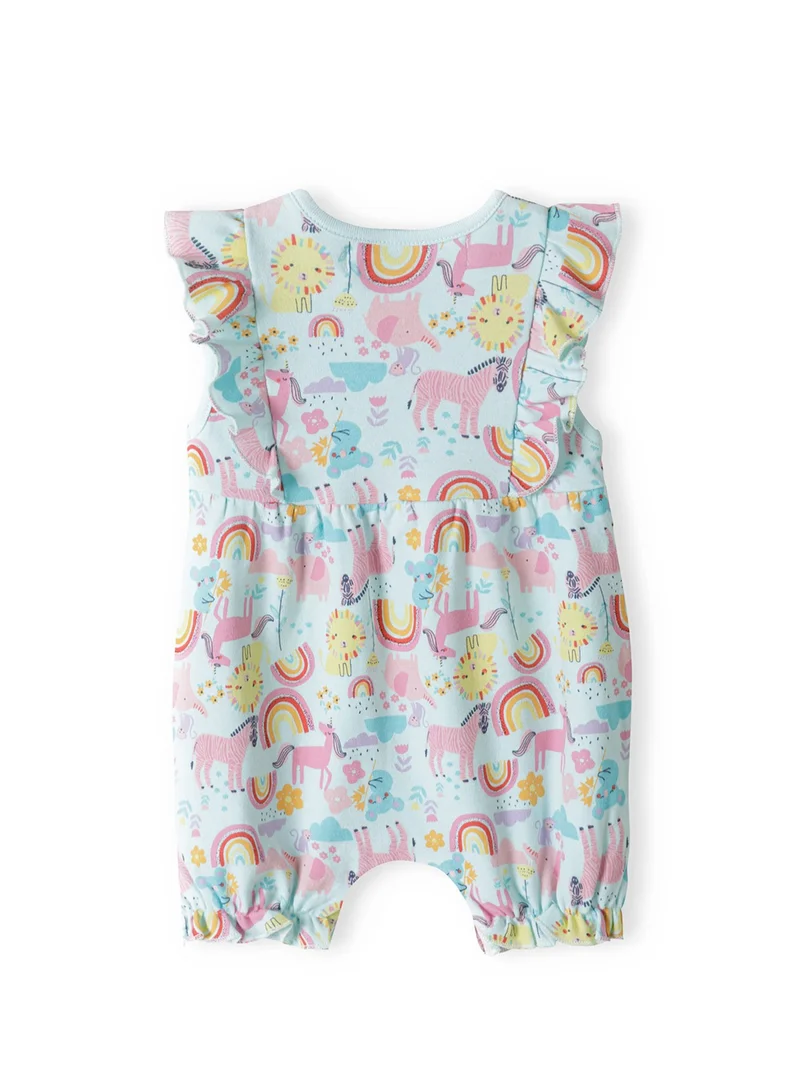 MINOTI 2-Pack Baby Rompers with Short Sleeves and Snap Closures