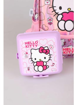 Hello Kitty New Season Licensed 's Glittery World Special Collection Kindergarten Bag, Lunch Box and Tritan Water Bottle Set  - Image 3