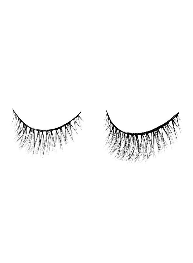 KIS Eyelashes 100% Human Hair Lashes Glamorous Handcrafted Tapered Design End Completely Cruelty Beauty Natural Look Versatile Styles Extensions Lashes For Women - Image 2
