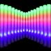 LifBetter Light Up Glow Sticks Bulk LED Foam Sticks in The Dark with 3 Modes Flashing Led Foam Multicolor Batons Light up Party Favors for Birthdays Weddings Concerts Festivals 20pcs - Image 3