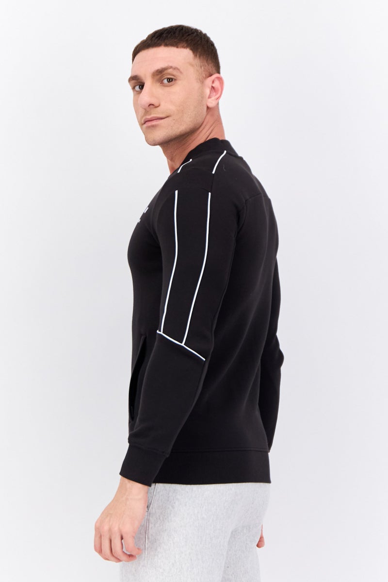 Puma x BMW Motorsport Men Sportswear Fit Full Zip Outdoor Sweatshirt, Black - Image 2