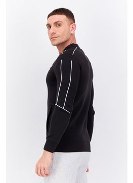 Men Sportswear Fit Long Sleeve Full Zip Outdoor Sweatshirt, Black - pzsku/Z53602B38DF9F04EE24C9Z/45/_/1740495389/00a45290-12b6-4ded-893f-12555c77893d