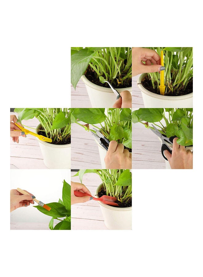 Alyashmac 13-Piece Mini Garden Planting Tool Set Multicolour - Image 4