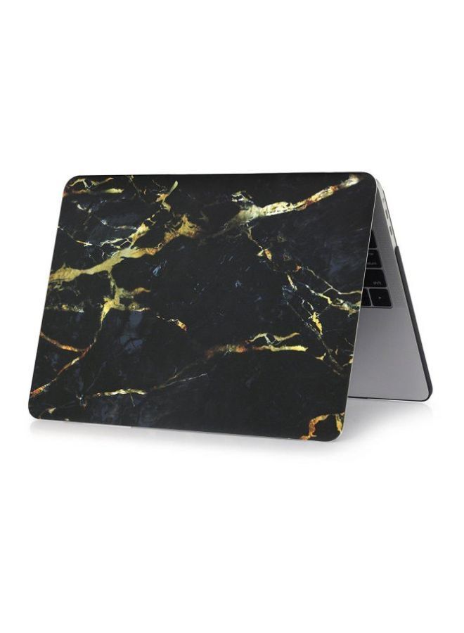 NIBEMINENT Hard Case Cover For Apple MacBook Pro 13-Inch (A1706/A1708) Black/Yellow - Image 2