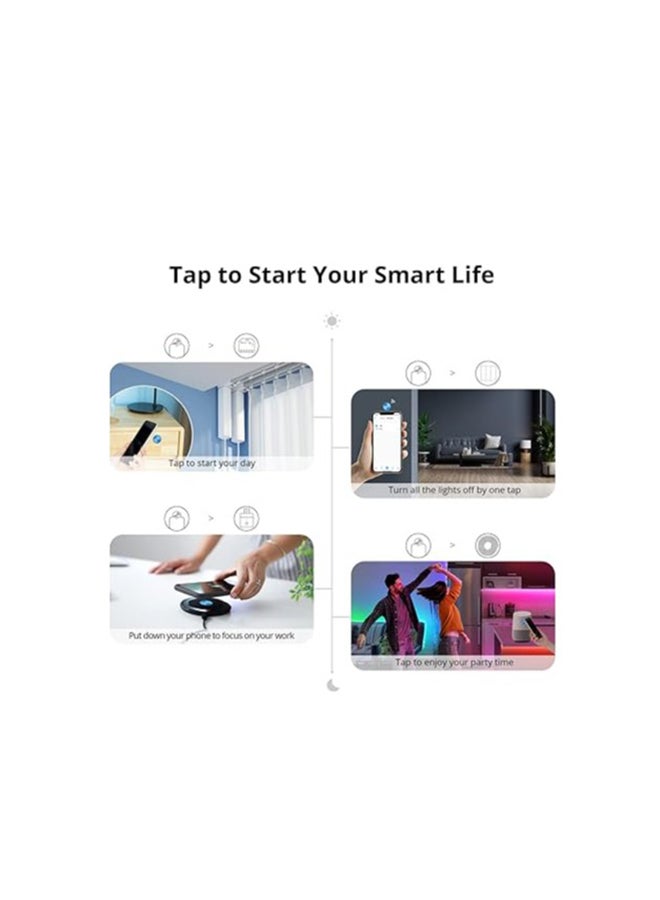 سونوف | بطاقة NFC ذكية محمولة مقاومة للماء من PVC | للهواتف المدعومة بتقنية NFC | تدعم تطبيق eWlink - سهلة الاستخدام | متوافقة مع أليكسا ومساعد جوجل - Image 4