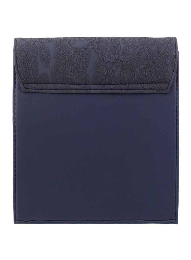 Metro Womens Suede Blue Flap Over Sling (One Size) - Image 3