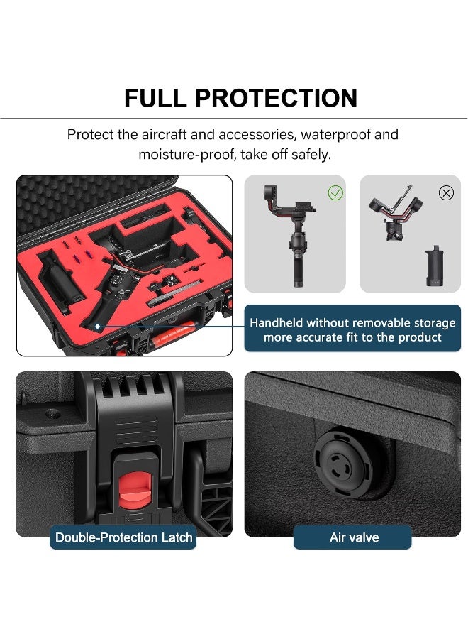STARTRC Renewed - STARTRC RS3 Case Waterproof Hard Carrying Case for DJI RS 3 Gimbal Stabilizer Combo Accessories - Image 4