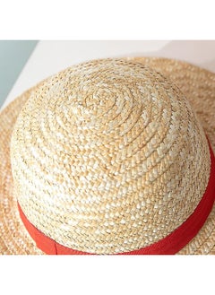 Generic Luffy Straw Hat Multifunctional Anime Cartoon Character Sunscreen Straw Hat Cosplay Sun Hat For Adults  - Image 4