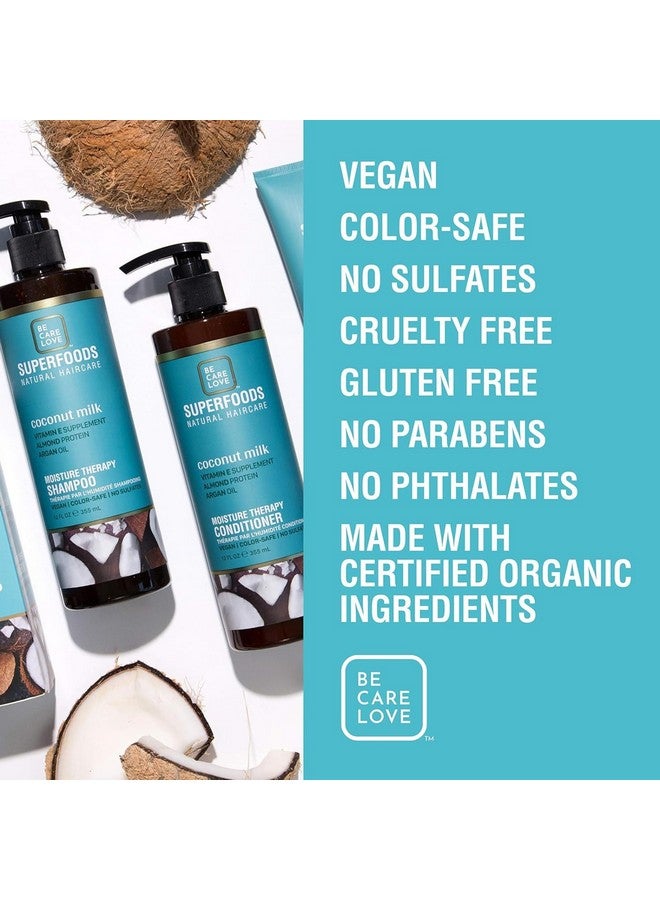 بي كير لوف بلسم الشعر العلاجي بالرطوبة من سوبرفوودس | خالي من الكبريتات | خالي من البارابين | شعر متعرج | زيرو فريز | شعر خالي من الأضرار | بلسم طبيعي للشعر | 355 مل. - Image 3