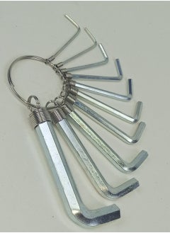 silver 9 Hex Key