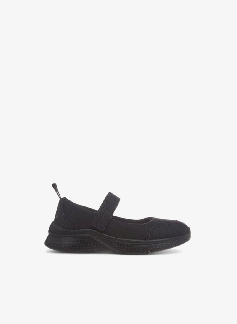 Kappa Girls' Pull Tab Detail School Shoes with Hook and Loop Closure - Image 2