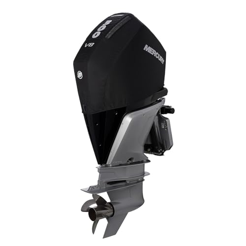 MERCURY Vented Splash Cover for 46L V8 300hp Outboard Engines Black - Image 1