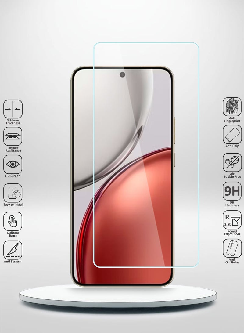 Techie 2 Pack Honor X9d 5G Screen Protector HD Tempered Glass – 9H Hardness, Anti-Glare, Anti-Bubble, Ultra-Thin 0.33mm with Rounded Edges & Easy Installation - Image 2