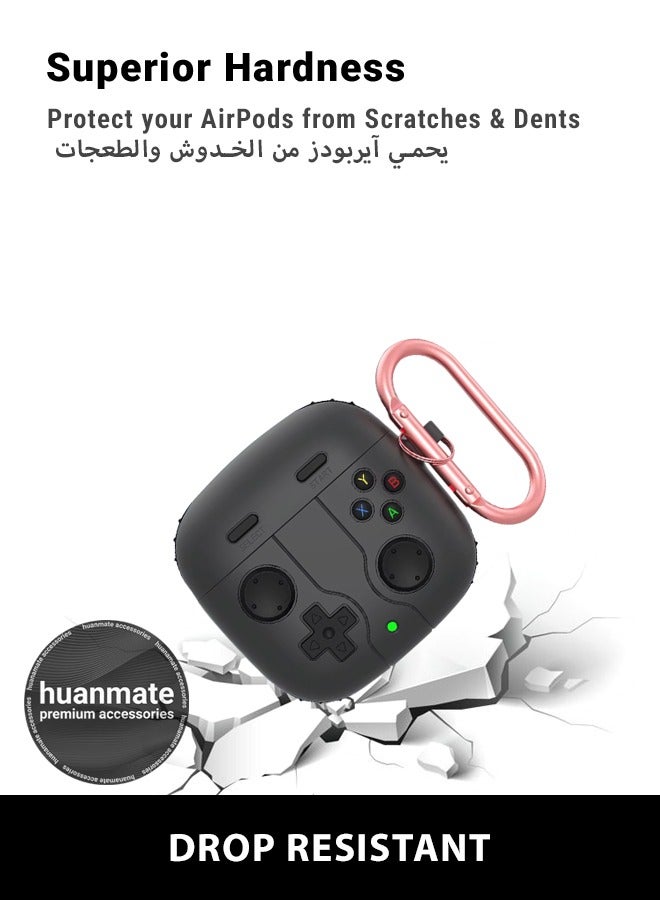 huanmate Huawei FreeBuds SE 2/SE3 Premium Protection Case Cover - Black - Lightweight, Stylish Design, Accurate Cut-outs - Easy to Install & Remove - Durable Shield for Your Huawei FreeBuds SE 2 - Image 4