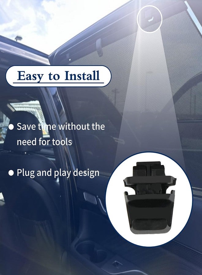 eosorssa 4PCS Interior Rear Door Curtain Hook Fits for Hyundai Palisade 2020 2021 2022 2023 2024 Interior Sun Shade Blind Curtain Hook Replaces 83917S8000CA - Image 5