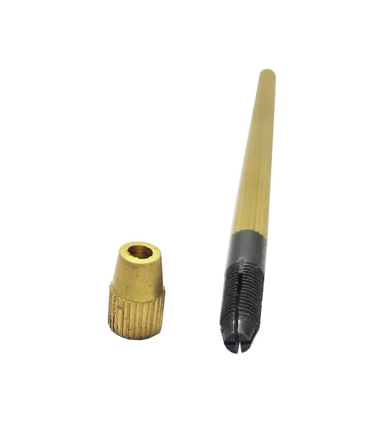 Si SI Brass Handle Pin Vise Jaw for Twist Drills Saw Blades Needles etc for Jewellery Making Watchmaking Hobby Crafts DIY Crafting Beading  - Image 3