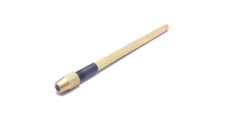 Si SI Brass Handle Pin Vise Jaw for Twist Drills Saw Blades Needles etc for Jewellery Making Watchmaking Hobby Crafts DIY Crafting Beading  - Image 1