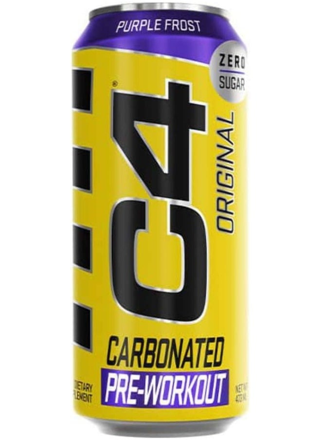 CELLUCOR Cellucor C4 Original OTG Carbonated, Purple Frost, 16 oz  - Image 1