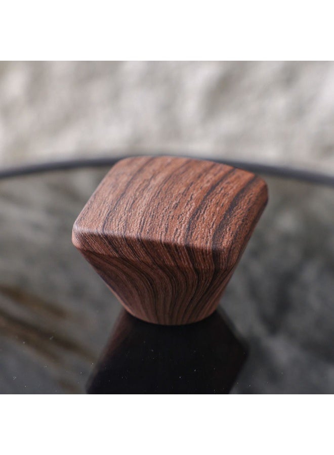 DANUBE HOME Chef's Delight Bistro Bliss Casserole with Lid – Non-Stick Cookware Pot for Cooking, Baking, Serving – Durable Casserole Dish for Kitchen, Gas & Induction 28x12.5CM - Brown - Image 4