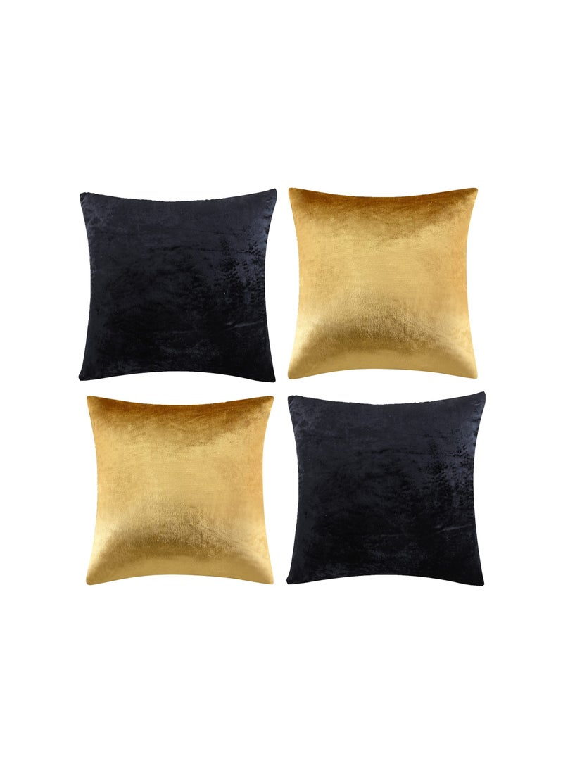 KASTWAVE Set of 4 Pillow Cover Protector Cushion Covers Pillowcase Home Decor Decorations for Sofa Couch Bed Chair Car