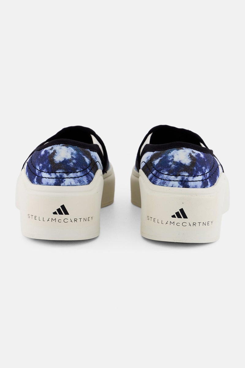 Adidas Adidas by Stella McCartney Kids Girl SMC Court Slip On Walking Shoes, Multicolor - Image 2