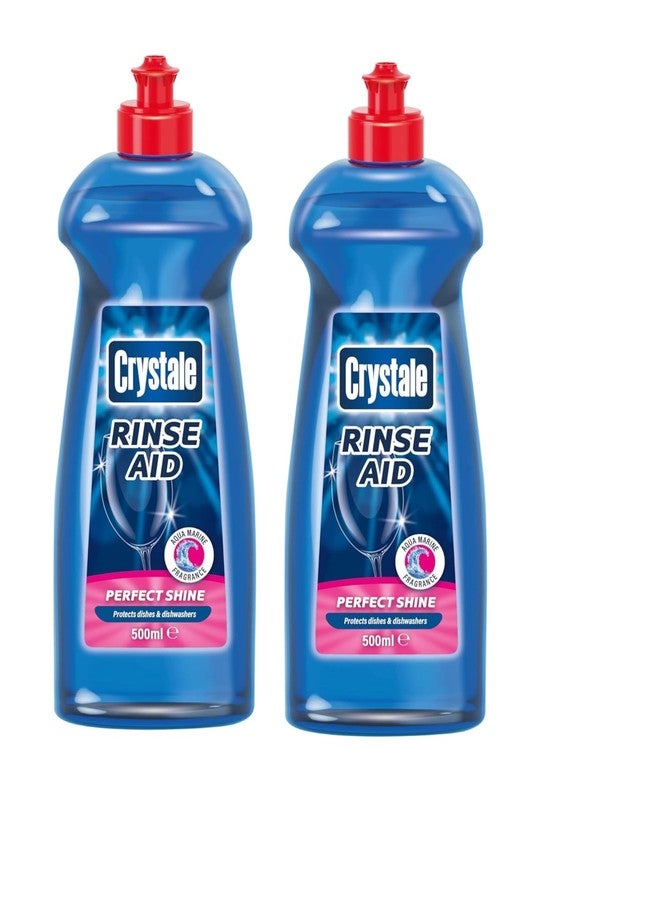 Crystale Rinse Aid Starter Combo Pack (2 Units X 500 Ml)