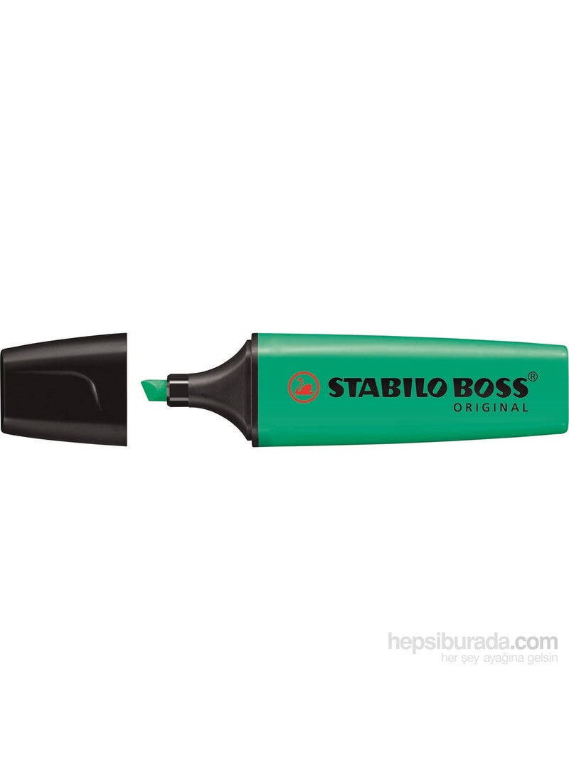 STABILO Pack of 10 Boss Original - Turquoise 