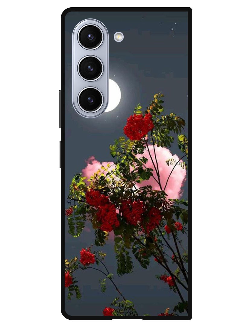 Theodor Protective Case Anti Scratch Shock Proof Bumper Cover For Samsung Galaxy Z Fold 5 Moon Shining - Image 1