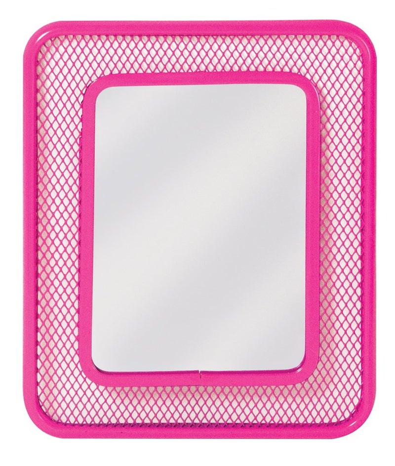 It's Academic LockerMate Wire Mirror, Assorted Colors Color May Vary (01056) - Image 5