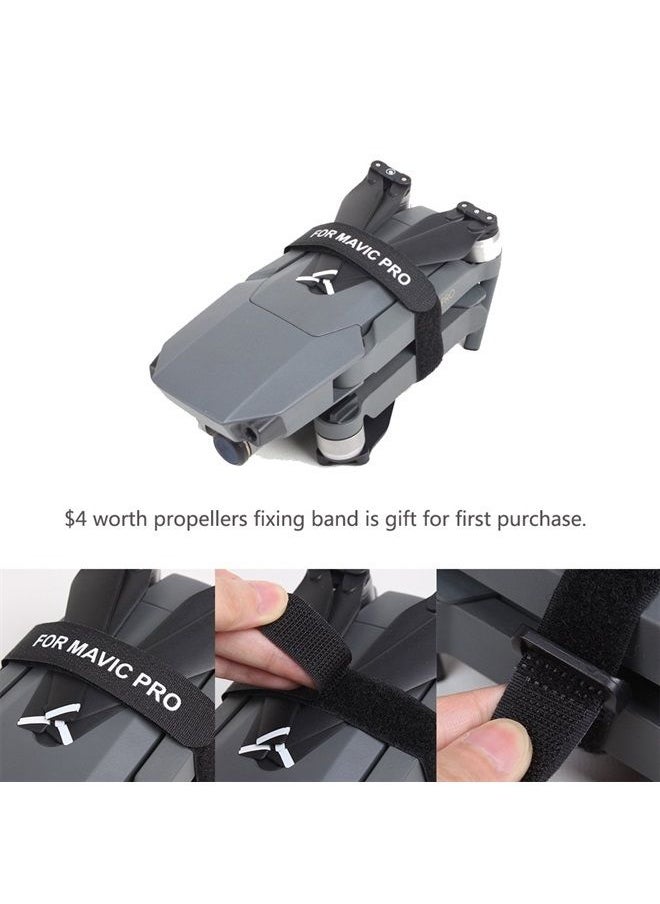AxPower - 2 Pairs Drone Propellers for DJI Mavic Pro or Mavic Pro Platinum Propellers Low-Noise and Quick-Release 8331F - Image 1