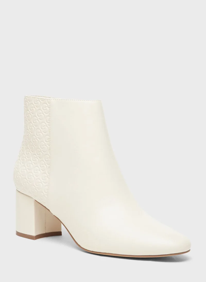 Celeste Mid Heel Ankle Boots