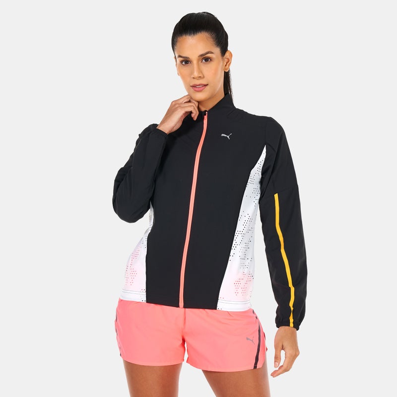 PUMA Women's Run Ultraweave S Woven Running Jacket - Image 1