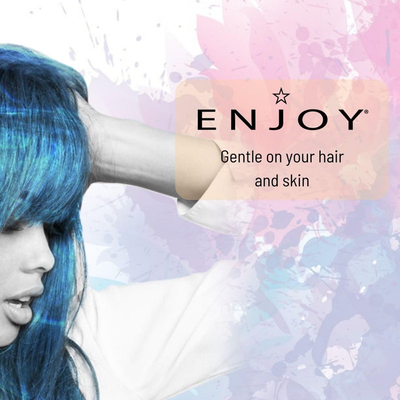 Enjoy Fiber Styling Gel â€“ Firm Flexible Hold, Water-Based, Matte Finish, Easy Rinse, Castor Oil infused â€“ Color-Safe Hair Gel for Men & Women, 2.1 oz | 60 Grams | All Hair Types - Image 5