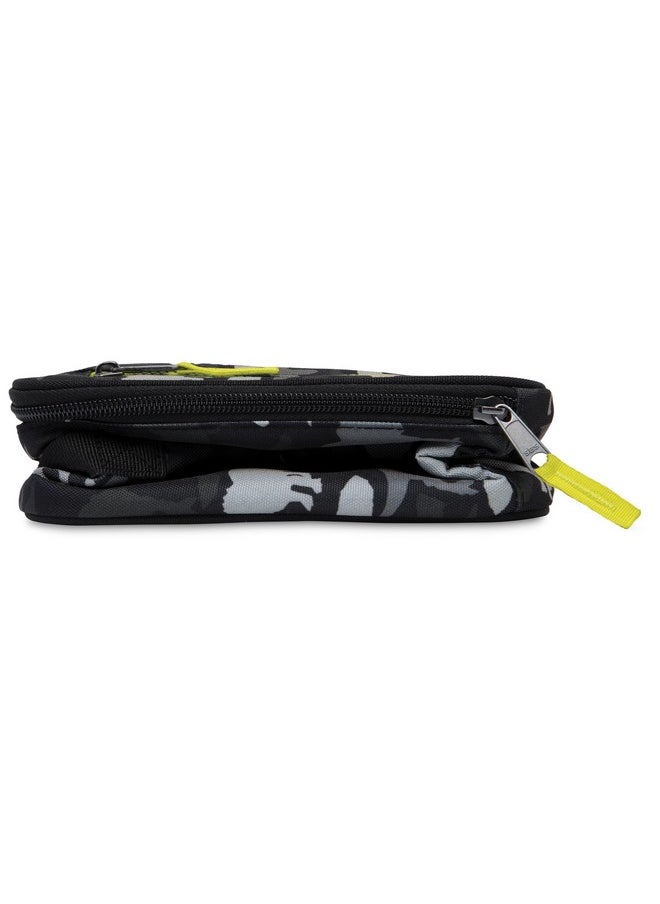 PACKIT - PackIt Freezable Classic Lunch Box, Dino Camo Charcoal, Built with EcoFreeze Technology, Collapsible, Reusable, Zip Closure With Zip Front Pocket and Buckle Handle, Designed for Lunches - Image 1