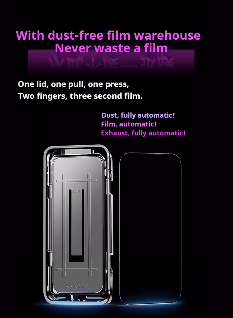 cas:pace Suitable for S25 Plus Ultra-clear anti-fingerprint tempered film 9H hardness full screen protection/3 pieces of tempered film set - Image 4