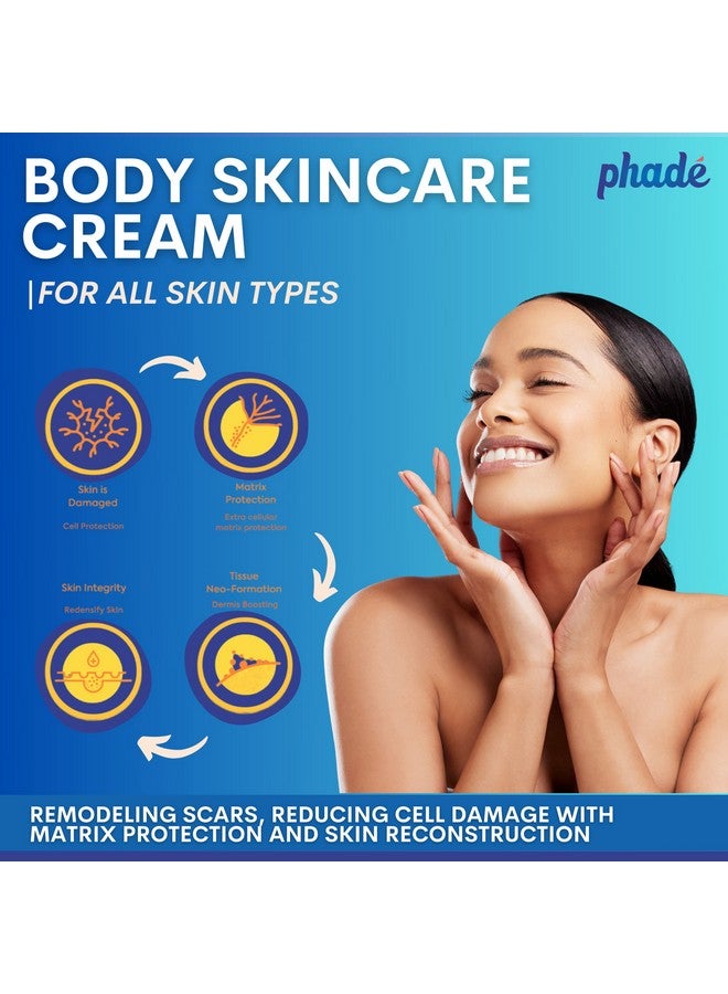 Phade ® Stretch Mark Cream For Pregnancy Stretch Marks Cream For Women & Men With Cica I Stretch Mark Removal Cream Enriched With Shea Butter Scar Cream 200Ml - Image 3