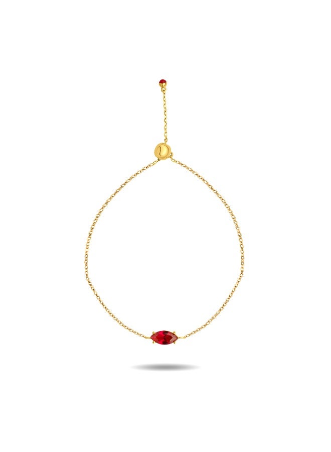 Ruby Art Gold 18K Pure Gold Women’s Bracelet - Elegant & Durable Design -1.77 Gram - Image 1