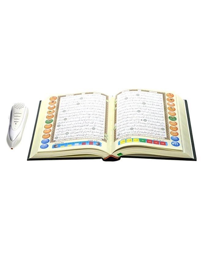 كروني قلم قراءة القرآن قابل للشحن ومزود بمنفذ USB متعدد الألوان - Image 1