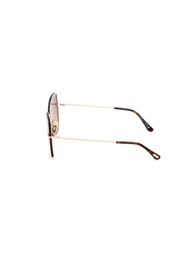 TOM FORD RIMLESS UV PROTECTION TOMFORD METAL SUNGLASSES FT110716C62 - Image 2