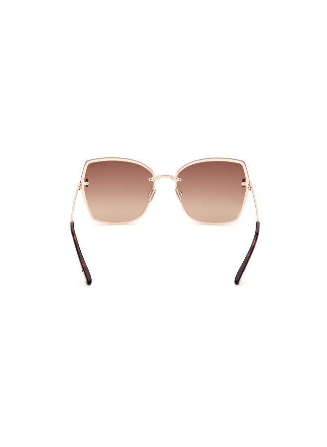 TOM FORD RIMLESS UV PROTECTION TOMFORD METAL SUNGLASSES FT110716C62 - Image 4