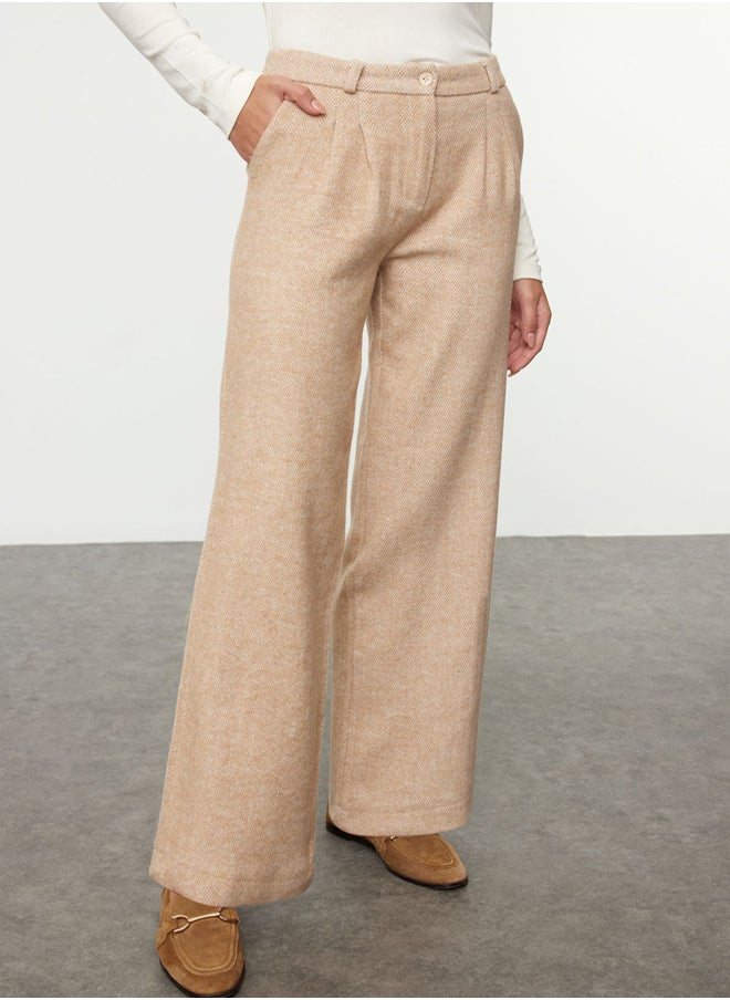 Beige Wide Leg/Wide Leg Woven Trousers TWOAW24PL00200 - pzsku/Z5362E8392674B0A07065Z/45/_/1739718358/d0b7111b-d734-4dc8-b71f-00886774393b