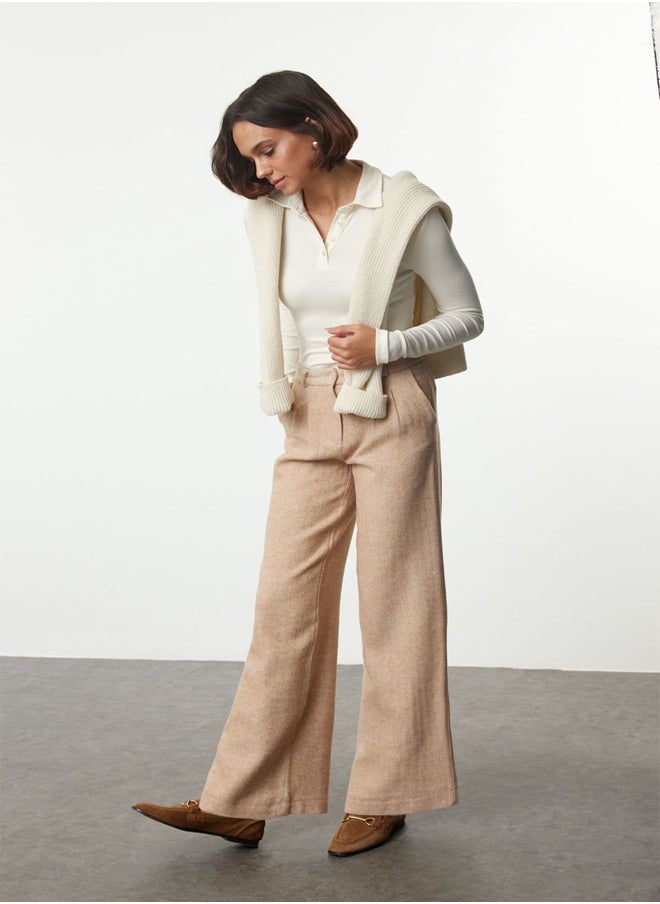 Beige Wide Leg/Wide Leg Woven Trousers TWOAW24PL00200 - pzsku/Z5362E8392674B0A07065Z/45/_/1739718359/38a18e2a-e96d-41e4-8965-b26eac351602