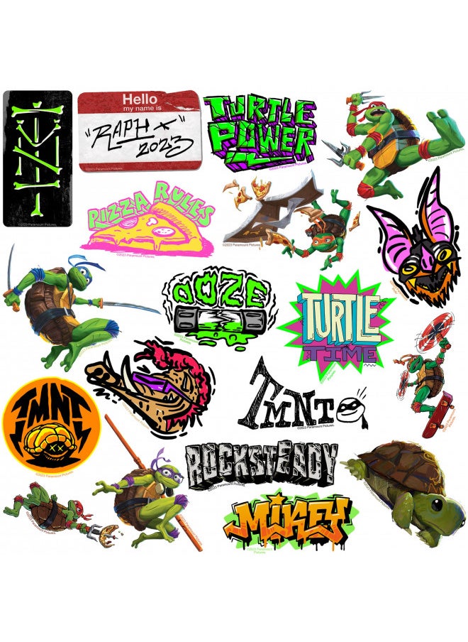 Teenage Mutant Ninja Turtles: Mutant Mayhem TMNT 50ct Vinyl Large Deluxe Stickers Variety Pack - Laptop, Water Bottle, Scrapbooking, Tablet, Skateboard, Indoor/Outdoor - Set of 50 - pzsku/Z5363150DCB31EC8E7D85Z/45/_/1732283820/0bb12c00-9a9c-443f-b88d-47361265925c