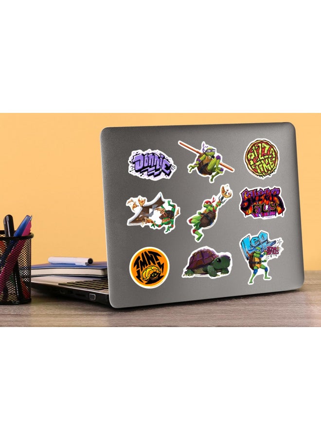 Teenage Mutant Ninja Turtles: Mutant Mayhem TMNT 50ct Vinyl Large Deluxe Stickers Variety Pack - Laptop, Water Bottle, Scrapbooking, Tablet, Skateboard, Indoor/Outdoor - Set of 50 - pzsku/Z5363150DCB31EC8E7D85Z/45/_/1732283823/0ec83e11-7d45-4c42-8472-bba083a81ed9