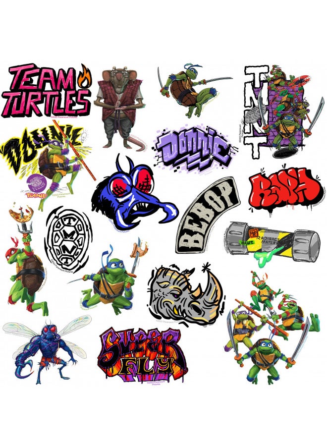 Teenage Mutant Ninja Turtles: Mutant Mayhem TMNT 50ct Vinyl Large Deluxe Stickers Variety Pack - Laptop, Water Bottle, Scrapbooking, Tablet, Skateboard, Indoor/Outdoor - Set of 50 - pzsku/Z5363150DCB31EC8E7D85Z/45/_/1732283927/291d3d5b-a792-4c3b-bc3d-4bfa87174d84