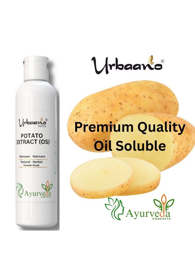 Urbaano herbal Potato Extract Oil Soluble | Natural Brightening & Soothing | for DIY Serum, Soap, Lotion, Cream Skin Care Products -100ml - Image 5