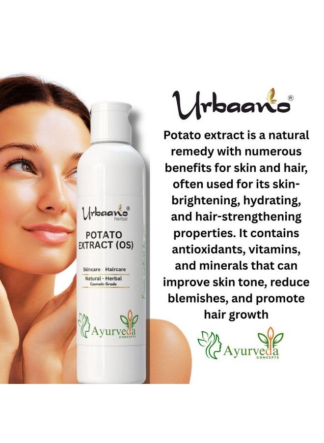 Urbaano herbal Potato Extract Oil Soluble | Natural Brightening & Soothing | for DIY Serum, Soap, Lotion, Cream Skin Care Products -100ml - Image 4