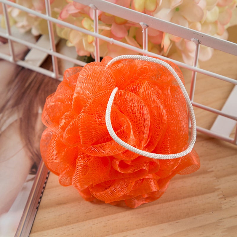 32 pcs Color Shower Sponges Bath Mesh Nets Resuable Scrubber (Mixed Color) - Image 3