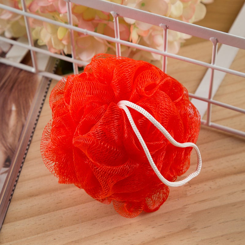 32 pcs Color Shower Sponges Bath Mesh Nets Resuable Scrubber (Mixed Color) - Image 5