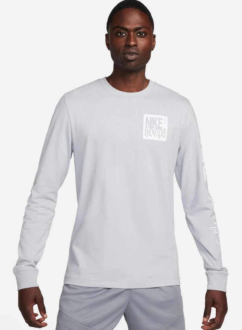 Nike Men's Fitness Long-Sleeve T-Shirt